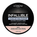 L'Oreal Paris Infallible Tinted Loose Setting Powders, Matte Finish, Lightweight, No White Cast, 2 Shades From Light To Deep, Translucent Medium-deep, 0.28 Oz