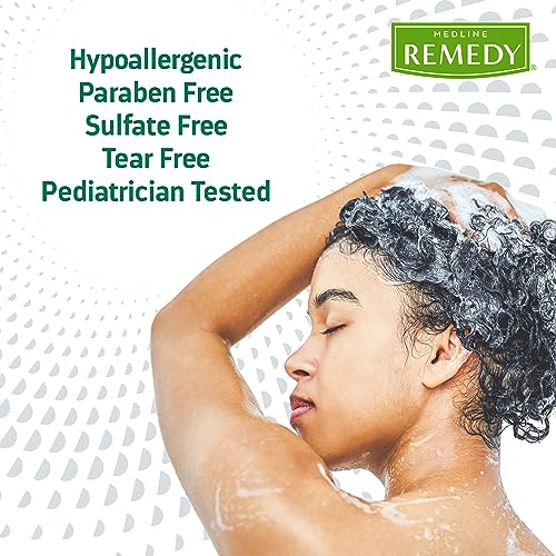 Medline Remedy Clinical Hydrating Shampoo & Body Wash (2 fl oz), 96 Count, Vanilla Scent, Cleanser, No-Rinse, Adults, Kids, Shower Or Bedside, Dimethicone, Sulfate Free