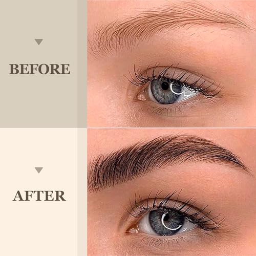 Brow Lamination Kit for Fluffy, Thicker Brows - Professional DIY Eyebrow Perm Set