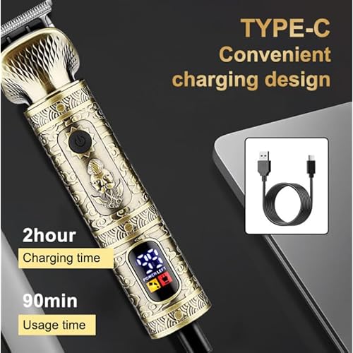 Beard Trimmer for Men - Cordless 7 in 1 Grooming Kit with Hair Clipper