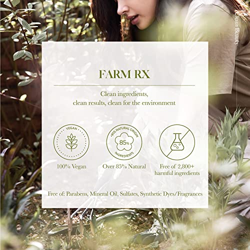 Farm Rx Super Greens Nourishing Cleansing Balm - Natural Makeup Remover, Hydrating for Sensitive Skin 100ml