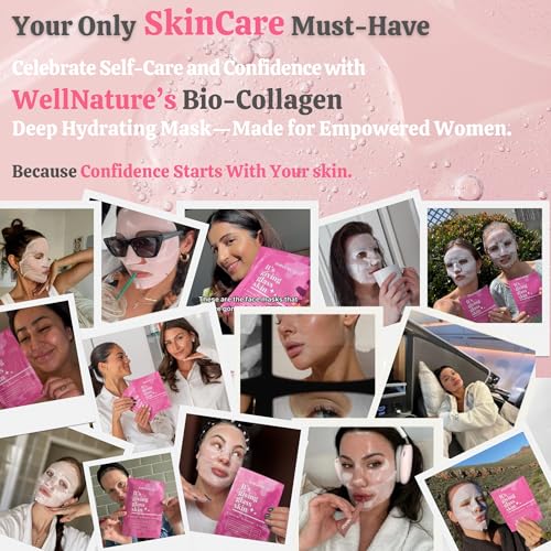 Hydrogel Collagen Sleep Mask with Hyaluronic Acid for Deep Hydration & Glass Skin - Pack of 4