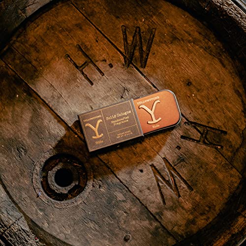 Yellowstone Ride Solid Cologne for Men & Women by Tru Fragrance – Rugged Scent, Travel-Friendly