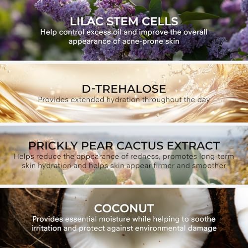 Oil-Free Face Moisturizer for Oily & Blemish-Prone Skin - Hydrating & Mattifying