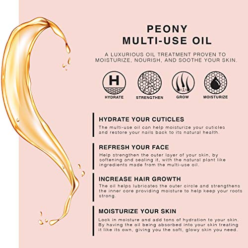 Multi-Use Organic Body, Face & Hair Oil with Vitamin E & Apricot