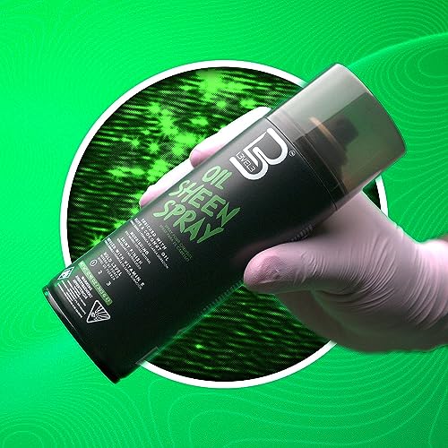 2 Pack Hair Shine Spray with Vitamin E, Olive & Coconut Oil - Lightweight & Frizz Control
