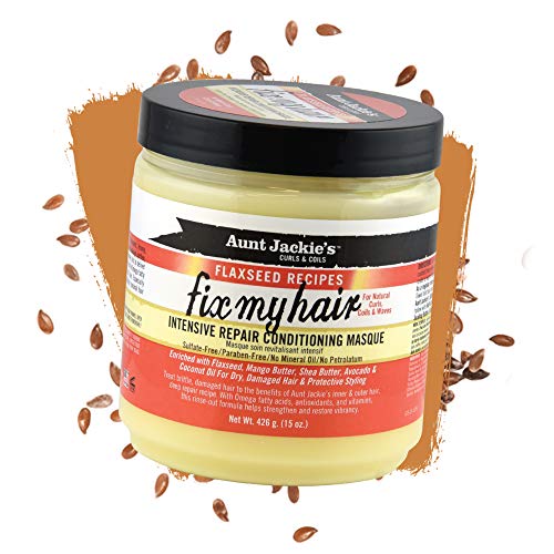 Aunt Jackie's 911 Damage Repair Hair Treatment Bundle - Flaxseed & Oils