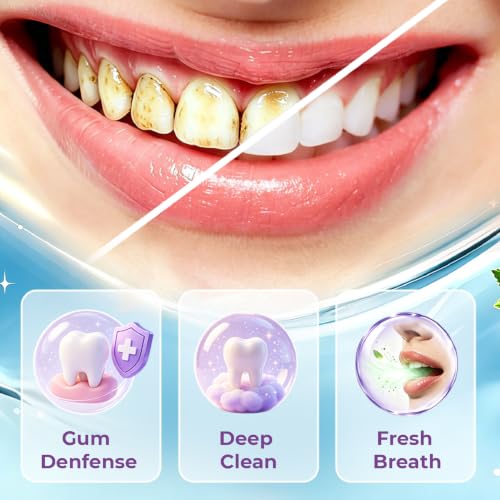 Tooth Refresh Fluoride-Free Toothpaste 2 Pack for Sensitive Teeth - Enamel Support