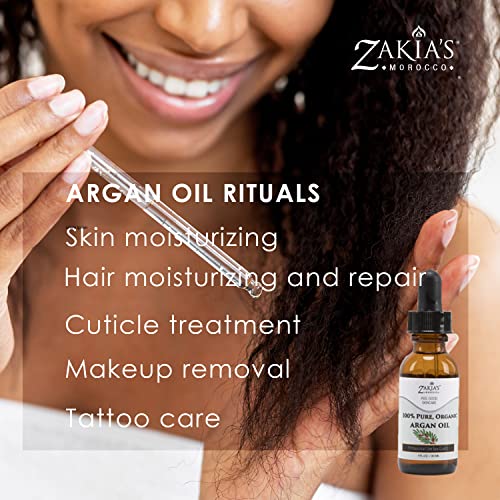 Zakia's Pure, Organic Argan Oil - 4 oz