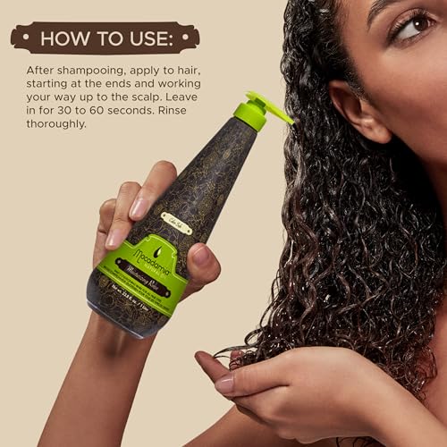 Macadamia Natural Oil Moisturizing Conditioner 33.8 Fl Oz – Hydrating Rinse for Dry Hair (Pack of 1)