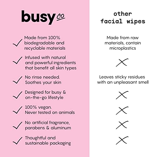 BUSYCO Refresh Line Citrus Deodorant Wipes 15 Count - Pack of 3, Natural Odor & Sweat Control, Aluminum-Free