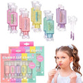 EXPRESSIONS 10pc Candy Lip Gloss Set Fruity Flavored Lip Gloss Tubes w/Precision Applicator, Safe and Non-Toxic Gift Set For Girls