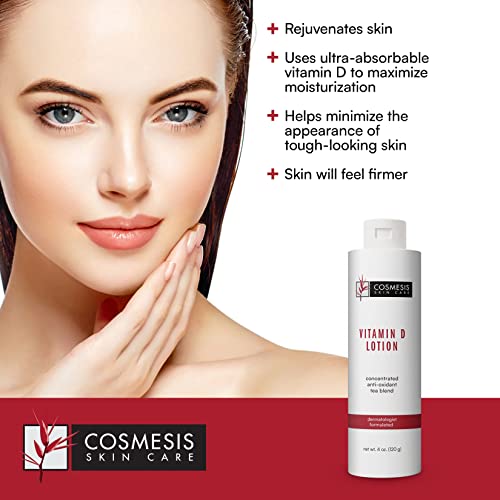 Vitamin D Lotion for Dry Skin - Ultra-Moisturizing 4 oz