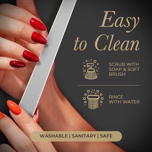 Diamond Nail File Coarse Grit #3 for Thick Toenails & Nails