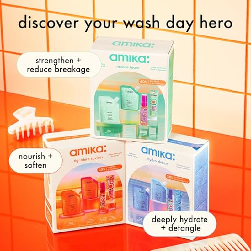 amika rescue team hair routine trial set