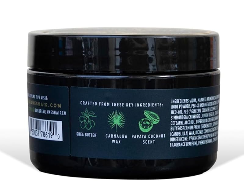 Firm Hold Matte Hair Pomade - Natural Finish, 2.75 Oz