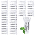 Travel Toothpaste Bulk Pack 200 Pcs - 10g White Mini Tubes for On-the-Go Oral Care