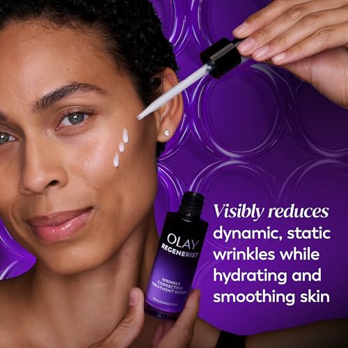 1 Fl Oz Olay Regenerist Resurfacing Retinol Serum - Anti-Wrinkle & Anti-Aging Night Treatment