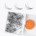 Eyesy Lash 500 Wispy Promade Fans - 5D 0.07 Size 12mm Curl D - Natural Wispy Lashes Loose Premade Lash Fans for Eyelash Extensions Handmade Pre Made Eyelashes for Spiky, Volume, Natural Look