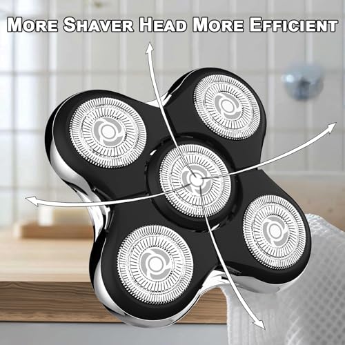 Replacement Head Compatible with Remington Balder Pro Head, Compatible with Remington Electric Shaver Model SPR-XR7000 (3 Pcs)