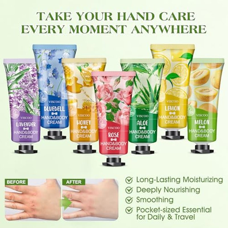 154 Pack Hand Cream Gifts Set for Women,Easter Basket Stuffers,Mothers Day Gifts,Teacher Appreciation Gift,Nurse Week Gift,Mini Hand Lotion Travel Size in Bulk for Dry Cracked Hands