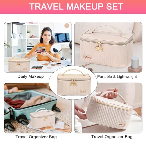All-in-One Makeup Kit for Women - Full Face Travel Cosmetic Set with Brushes & Accessories