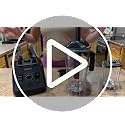 Prasky 1000/2400W Blender for Smoothies & Grinding - 2L Black BPA-Free Kitchen Appliance