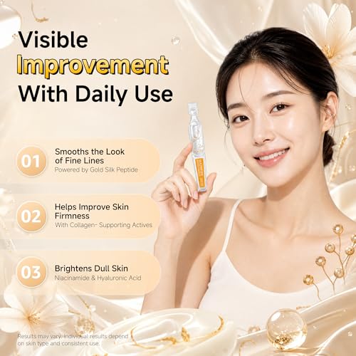 Eustofeyce Deep Collagen Silk Peptide Ampoule for Face 45ml Korean Anti-Aging Serum