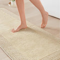 Reversible Cotton Bath Runner 24 x 72 Natural - Plush, Dense 3000GSM