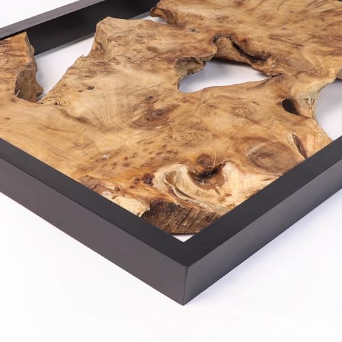 Irregular Natural Wood Wall Decor - Handcrafted Rustic Wall Art for Living Room, Bedroom, Kitchen, Office