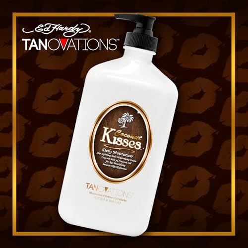 Devoted Creations Coconut Kisses Daily Moisturizer - Hydrating Body Lotion with Coconut Water & Cocoa Butter