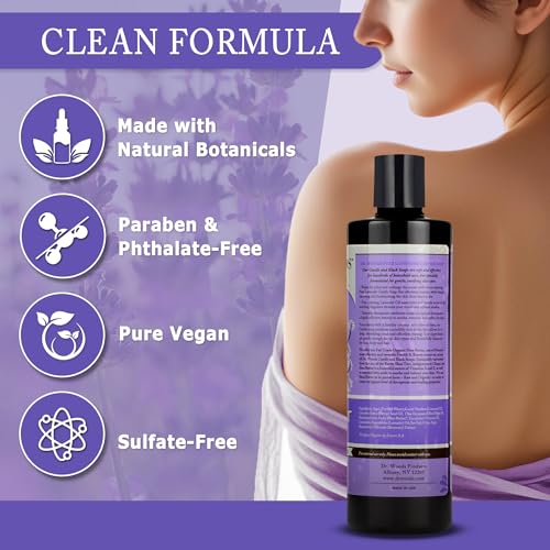 Lavender Liquid Castile Soap - 16 Fl Oz, Pack of 2 - Gentle, Organic & Moisturizing