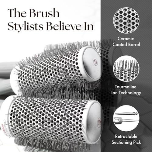 Olivia Garden Ceramic Ion Speed XL Thermal Hair Brush - 2 1/8