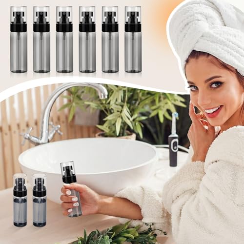 80 Pack 2oz Leak-Proof Spray Bottles for Perfume Hair & Beauty Travel