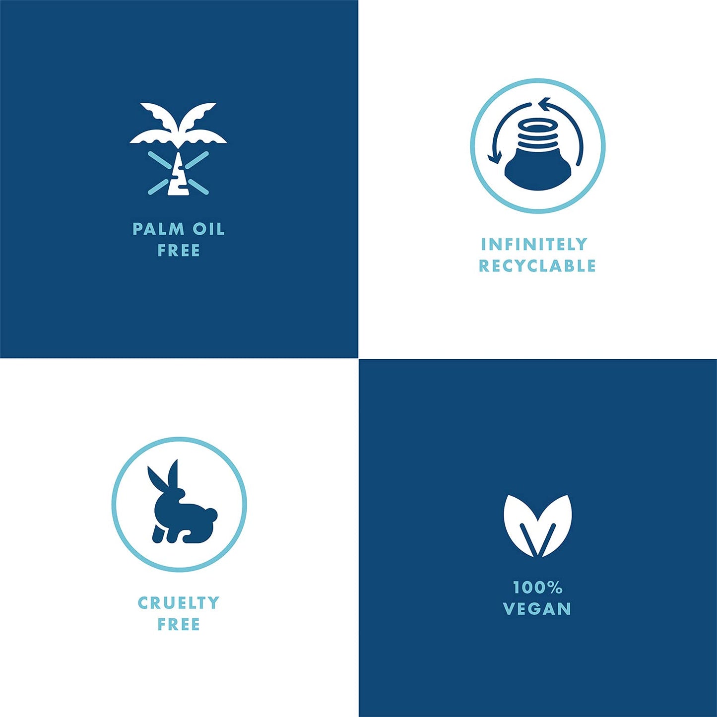 Hand in Hand Bar Soap, Nourishing Cleanser For All Skin Types, Organic Shea and Cocoa Butters, 5 Ounce, Fragrance Free, 4 Pack