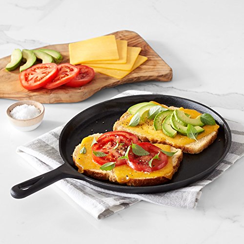 Pre-Seasoned Cast Iron Cookware Set - 5 Pieces, Oven Safe, Even Heating