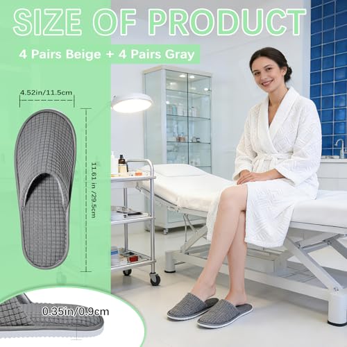 Guest Slippers Disposable For Guests Washable Reusable Which Can Be Used As Women Men House Indoor Bathroom Bedroom Hotel