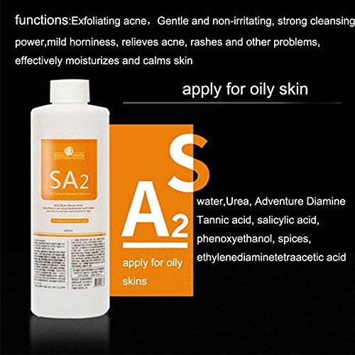 Aqua Peeling Solution Set 13.5 Fl Oz Pack of 3 - Skin Exfoliating Serum for Salon Use