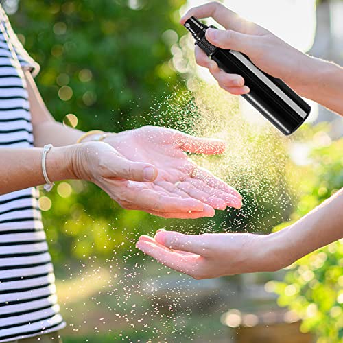 30 Pack 4oz Black Spray Bottles - Refillable Fine Mist Containers for Perfume, Cleaning, Essential Oils, Travel