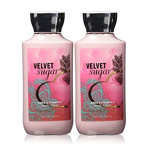 Velvet Sugar Body Lotion Set - 2 Pack, 8 Oz Moisturizing Lotion for Smooth Skin
