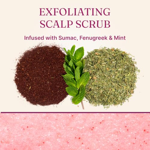 Scalp Exfoliating Shampoo with Mint - Gentle Buildup Removal & Moisturization, 5.7 fl oz