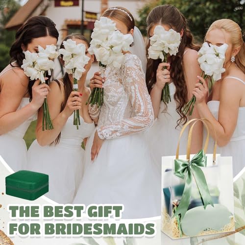 Bridesmaid Proposal Gift Set with Tumblers Jewelry Boxes & More - 6 Sets