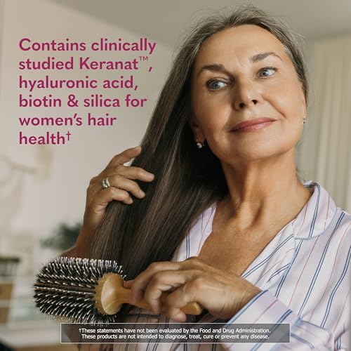 Hair Growth Duo Capsules - Plant-Based, Clinically Studied for Thicker Hair - 30 Count
