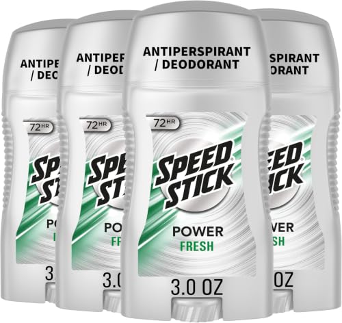 Speed Stick Power Antiperspirant Deodorant Fresh Scent - Pack of 24, 3 Oz