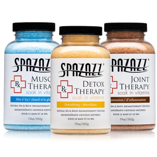Muscle Detox Aromatherapy Bath Salt Gift Set for Spa & Relaxation