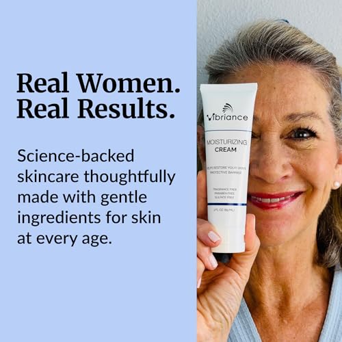 Vibriance Moisturizing Cream for Mature Skin 3 Oz - Anti-Aging Hydrating Face Cream