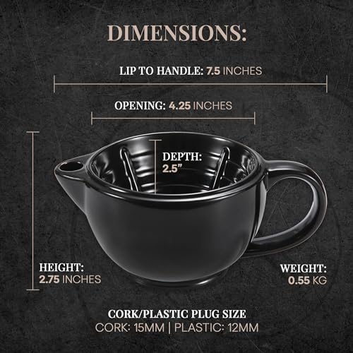 Midnight Nude Armor Savanna Shaving Scuttle Porcelain Lather Bowl for Wet Shaving