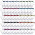 100 Pcs Traveling Bottles with Keychain 2oz Clear Keychain Bottle Plastic Heart Empty Refillable Liquid Packing Container Squeeze Plastic with Lid for Liquid Cream