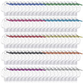 100 Pcs Travel Bottles with Keychain 2oz Heart-Shaped Empty Containers