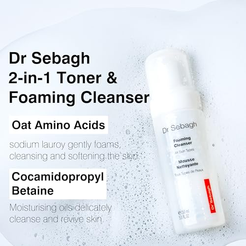 2-in-1 Facial Toner and Cleanser for Oily Skin - Deep Pore Makeup Remover